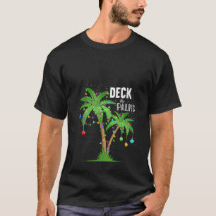 Camiseta Palms Tropical Funny Hawaii Natal Tre