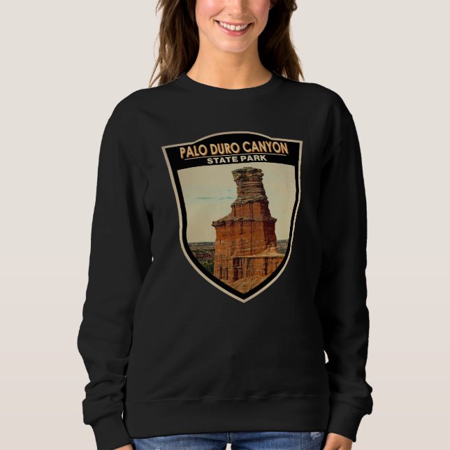 Camiseta Palo Duro Canyon State Park Texas Art   (Frente)
