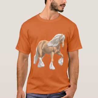 Camiseta Palomino Gypsy Vanner Irlandês Cob Draft Horse Fam
