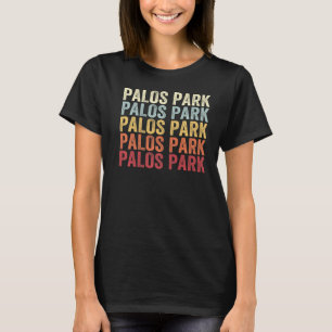 Camiseta Palos Park Illinois Palos Park IL Retro Vintage Te