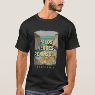 Camiseta Palos Verdes Península Capas da Califórnia Bl