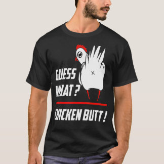 Camiseta Palpite engraçado que bunda de frango  Fazenda eng
