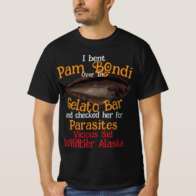 Camiseta PAM BONDI Gelato Bar & Ticks Vicioso Lateral (Frente)