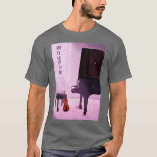 Camiseta Pampamp Piano Violin uma história de amor Sua ment