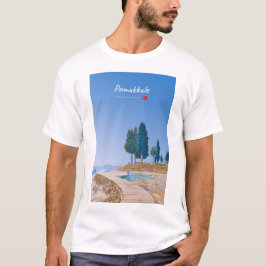 Camiseta Pamukkale, Turquia - Piscinas Termais
