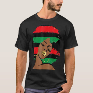 Camiseta Pan African UNIA Flag Black History Afro American
