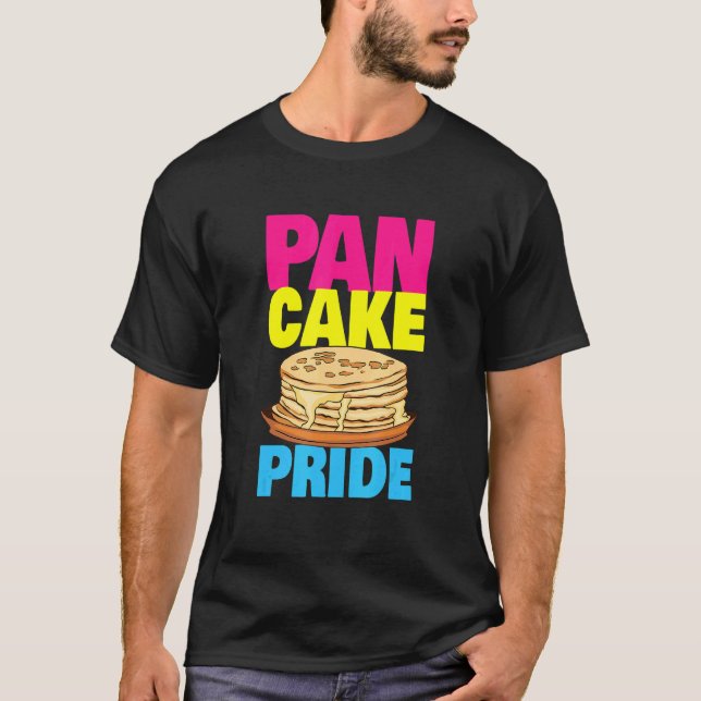 Camiseta Pan Cake Pride Pansexual (Frente)