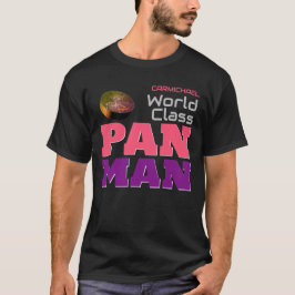 Camiseta Pan Man on BLACK