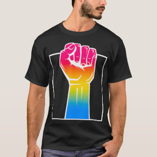 Camiseta Pan Pride Solidarity Support LGBTQ Panseual