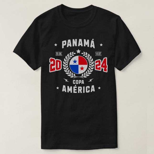 Camiseta Panam Ftbol Copa América 2024 (Frente do Design)