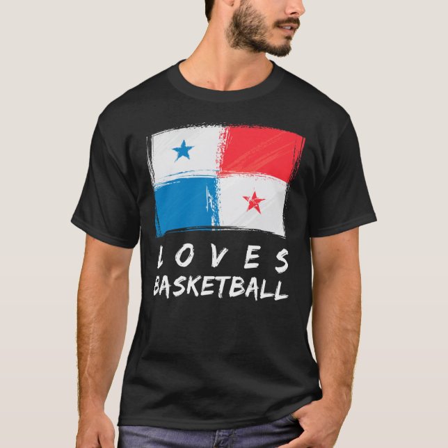 Camiseta Panamá ama Basquete (Frente)