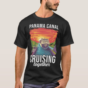 Camiseta Panamá Canal Cruzeiro Juntos Férias Família Mat
