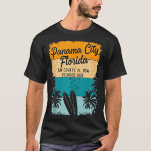 Camiseta Panamá City Beach Flórida Flórida FL Souvenirs Gif