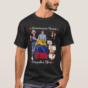 Camiseta Panamá Orgulhoso Com Raízes Venezuelanas Pana
