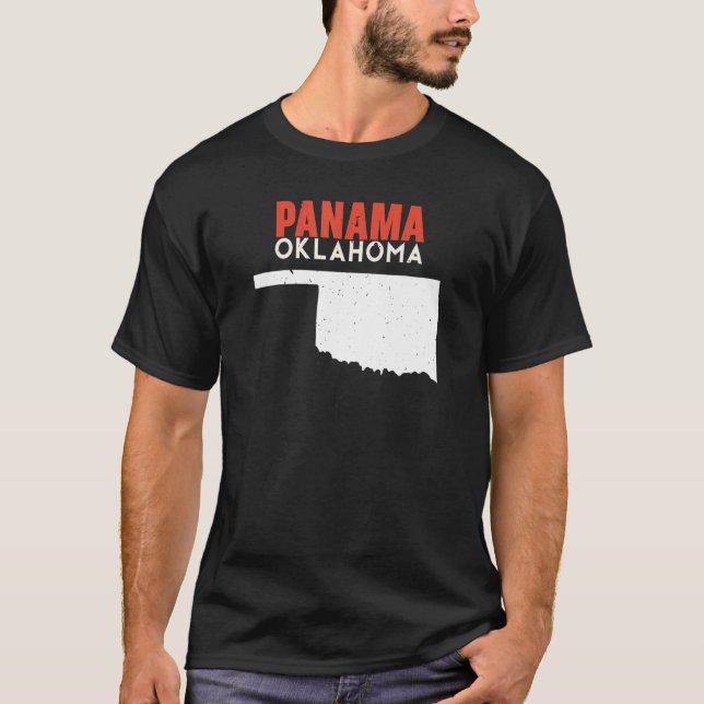 Camiseta Panama USA State America Travel Oklahoman (Frente)