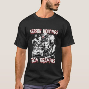 Camiseta Pancadas da Temporada do Krampus Horror Xmas 1