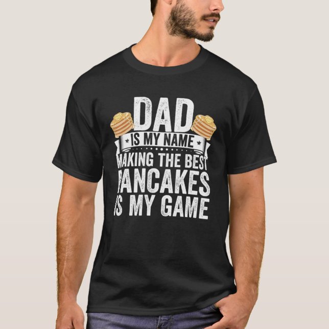 Camiseta Pancake  Brunch Pancake Maker Breakfast for Men (Frente)