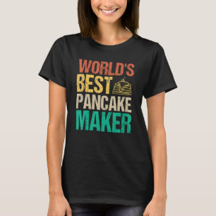 Camiseta Pancake de Comidas do café da manhã de Pancake Mel