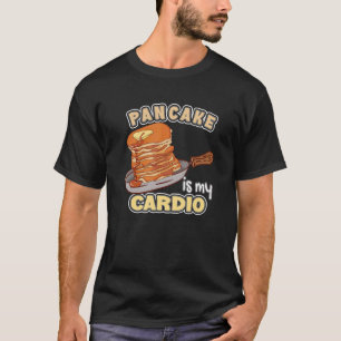 Camiseta Pancake É Meu Pancakes De Cardio