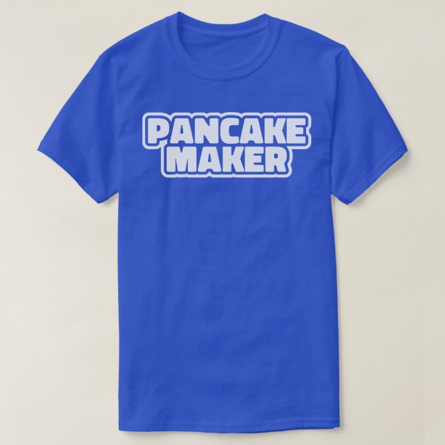 Camiseta Pancake Maker Baking (Frente do Design)