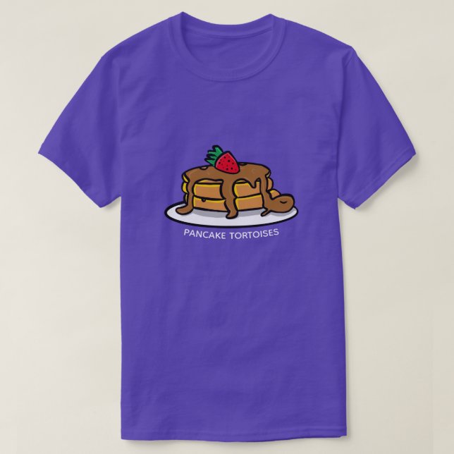 Camiseta Pancake Tortoises (Frente do Design)