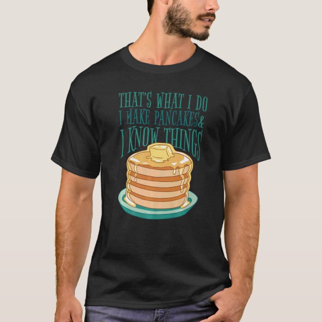 Camiseta Pancakes Café da Manhã (Frente)