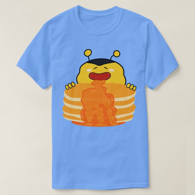 Camiseta Pancakes de mel (Frente do Design)