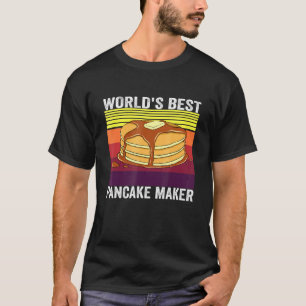 Camiseta Pancakes De Pancake Melhor Retro Vintage Pancakes 
