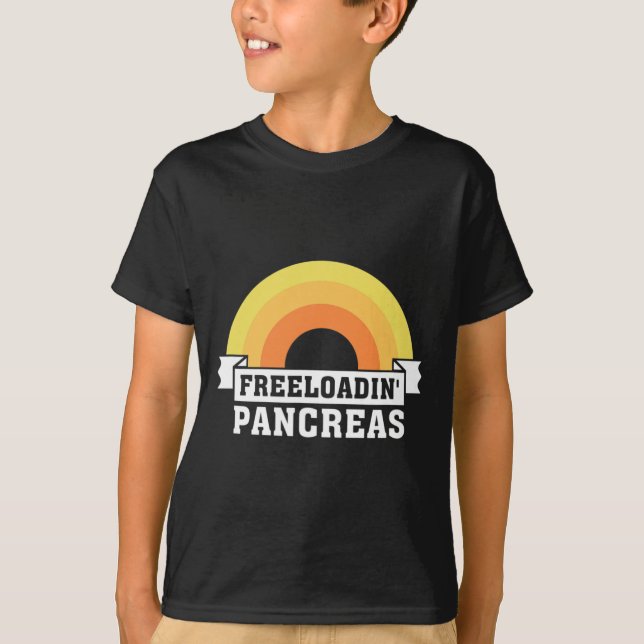 Camiseta Pâncreas de Libertação do T1D Tipo 1 (Frente)