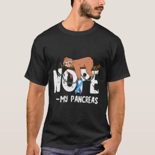 Camiseta Pâncreas Diabetes Consciência do Açúcar no Sangue