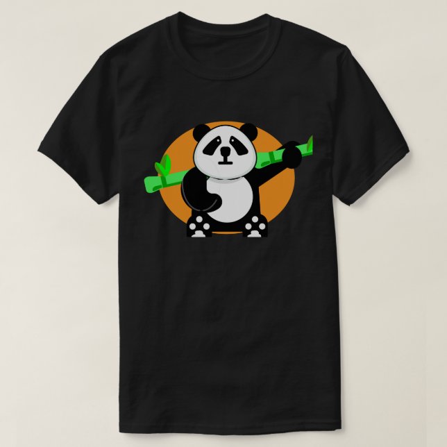 Camiseta panda (Frente do Design)