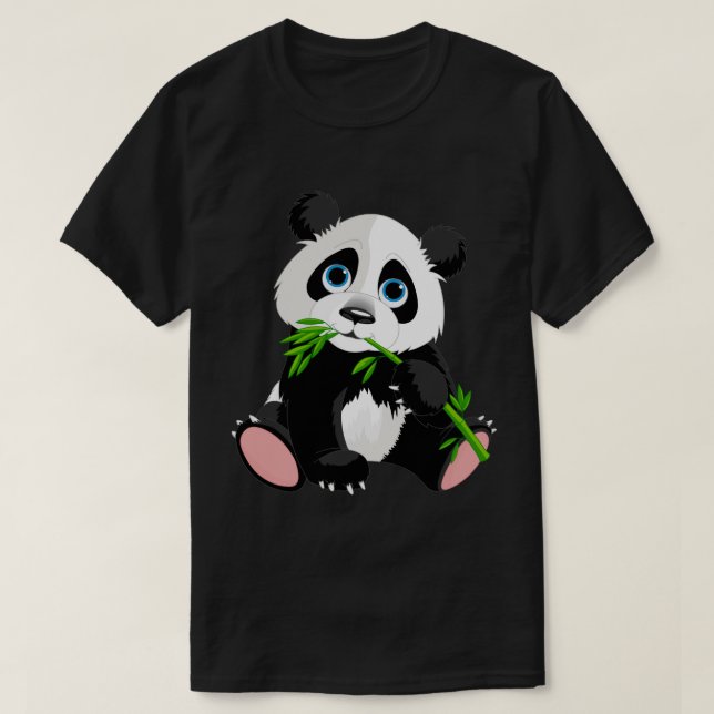 Camiseta panda (Frente do Design)