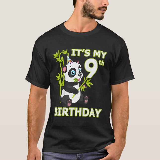 Camiseta Panda 9º Eu Sou 9 Ns (Frente)