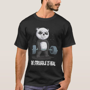 Camiseta Panda A Luta É A Malhação G