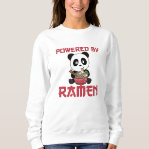 Camiseta Panda Acionada Por Ramen Sweet Kawaii Noodles Bear
