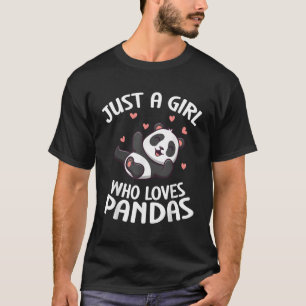 Camiseta Panda Apenas Um Que Ama Pandas