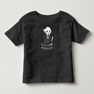 Camiseta Panda Assassino Bebê Menino Menina Halloween 2023