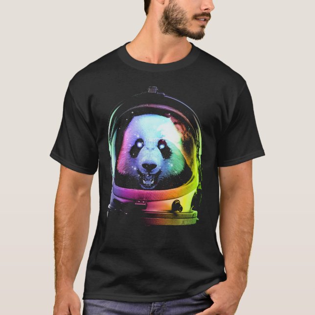 Camiseta Panda astronauta (Frente)