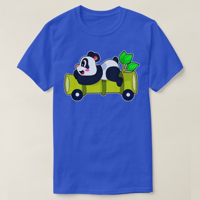 Camiseta Panda Bamboo (Frente do Design)