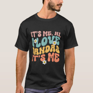 Camiseta Panda Bear ama Pandas