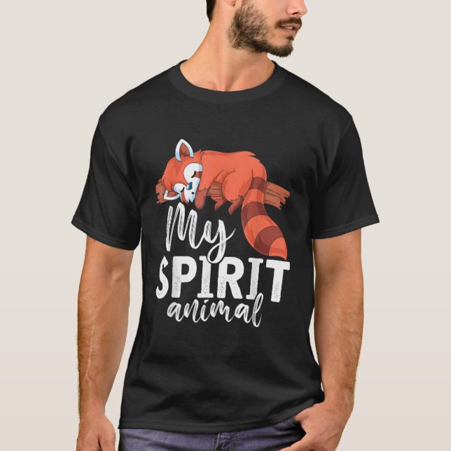 Camiseta Panda Bear Animal Red Panda (Frente)