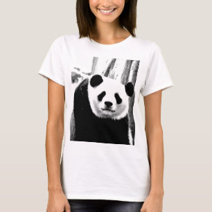 Camiseta Panda Bear Design personalizado de dupla face para