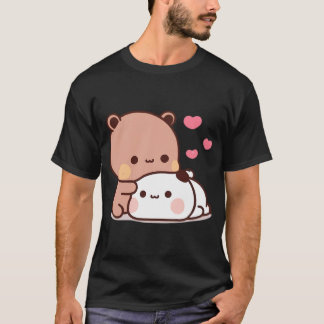 Camiseta Panda Bear E Brownie True Love Bubu Dudu Casal