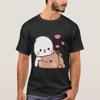 Camiseta Panda Bear E Brownie True Love Bubu Dudu Casal