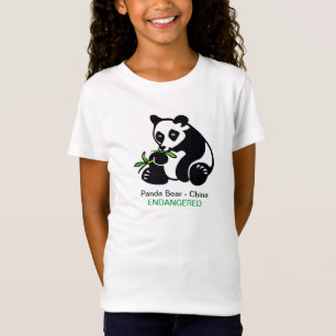 Camiseta PANDA Bear - Espécies ameaçadas de extinção - Chin