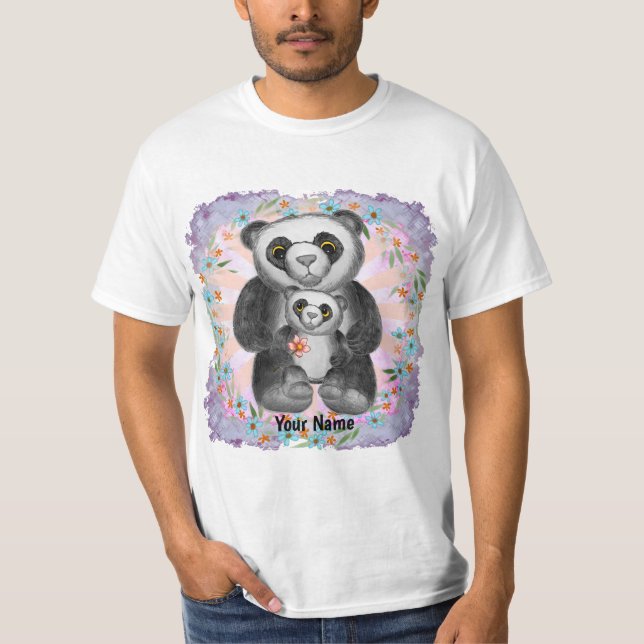 Camiseta Panda Bear Love (Frente)