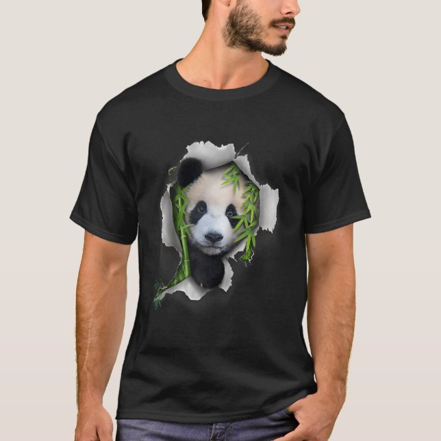 Camiseta Panda Bear Panda Panda Zoo Panda Baseball (Frente)