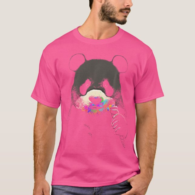 Camiseta Panda Bear Panda Unicorn (Frente)