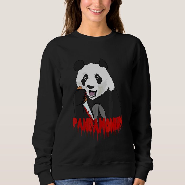 Camiseta Panda Bear Pandamonium Murderous Panda (Frente)