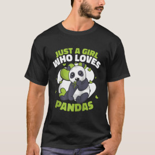 Camiseta Panda Bear Pandas Animal Apenas Um Baseball